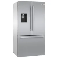 Bosch 36" 26 Cu. Ft. French Door Refrigerator with Water & Ice Dispenser (B36FD50SNS) - Stainless Steel
