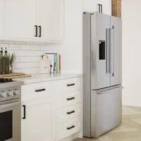 Bosch 36" 26 Cu. Ft. French Door Refrigerator with Water & Ice Dispenser (B36FD50SNS) - Stainless Steel