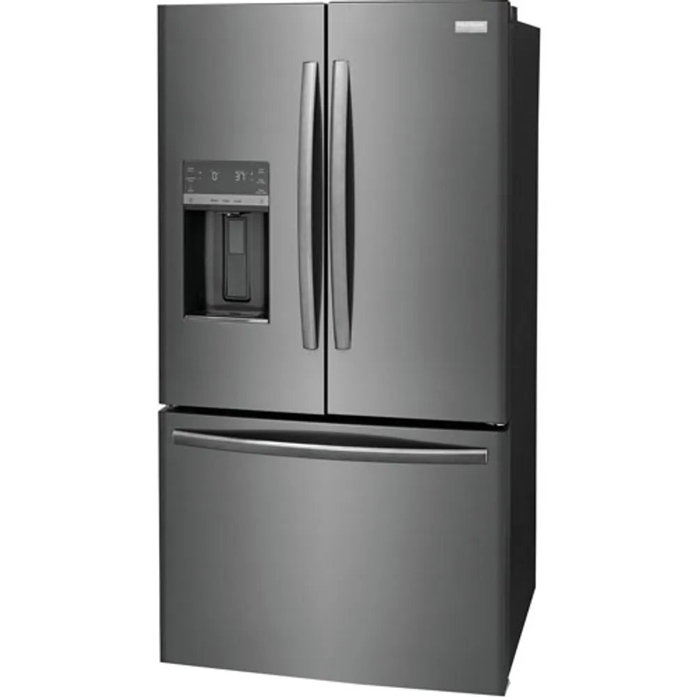 Frigidaire Gallery 36" French Door Refrigerator w/ Water/Ice Dispenser (GRFS2853AD) -Black Stainless