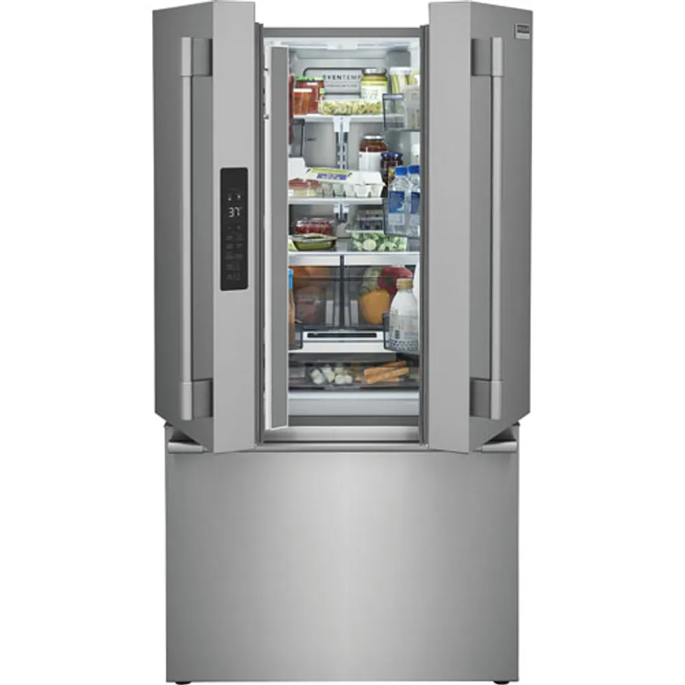 Frigidaire Pro 36" 23.3 Cu.Ft. French Door Refrigerator w/ Water Dispenser (PRFG2383AF) -Stainless Steel