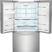 Frigidaire Gallery 36" French Door Refrigerator with Water Dispenser (GRFN2853AF) - Stainless Steel