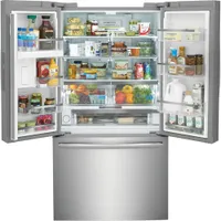 Frigidaire Gallery 36" French Door Refrigerator with Water Dispenser (GRFN2853AF) - Stainless Steel