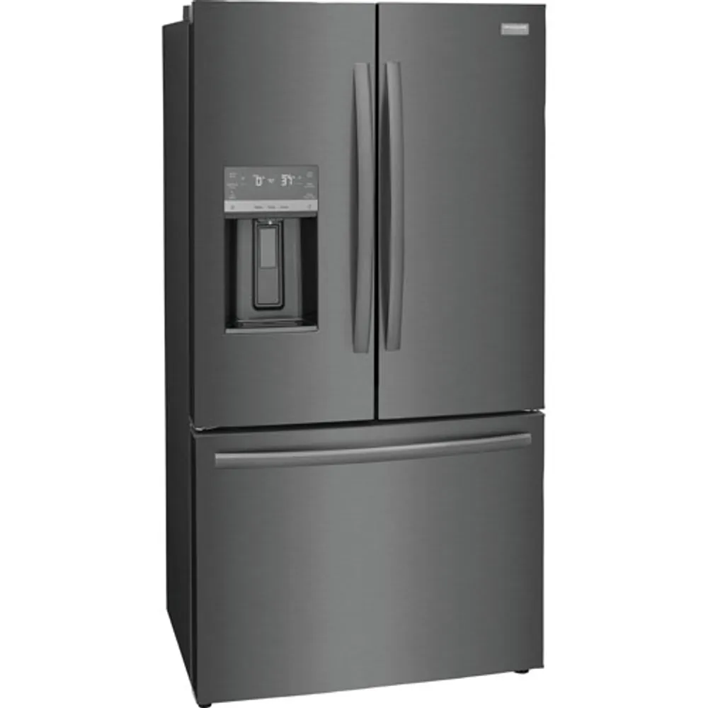 Frigidaire Gallery 36" French Door Refrigerator w/ Water Dispenser (GRFC2353AD) -Black Stainless Steel