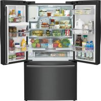 Frigidaire Gallery 36" French Door Refrigerator w/ Water Dispenser (GRFC2353AD) -Black Stainless Steel