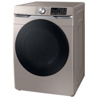 Samsung 7.5 Cu. Ft. Electric Steam Dryer (DVE45B6305C/AC) - Champagne