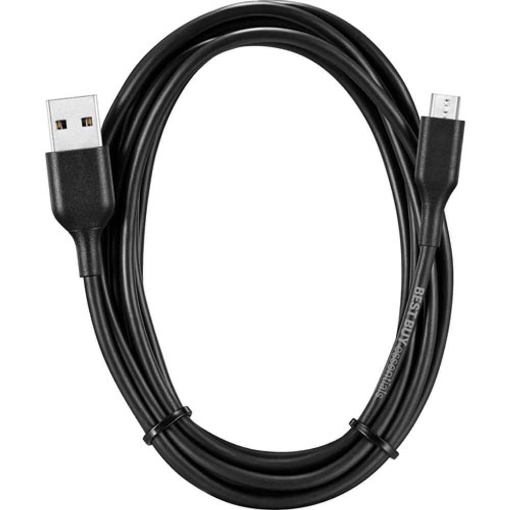 Best Buy Essentials 2.7m (8.9 ft.) Micro USB/USB-A Cable (BE-MMA922K-C)