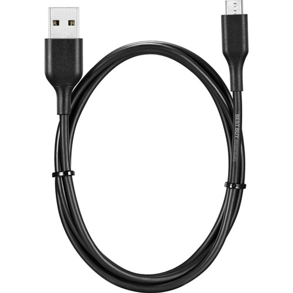Best Buy Essentials 0.9m (3 ft.) Micro USB/USB-A (BE-MMA322K-C)