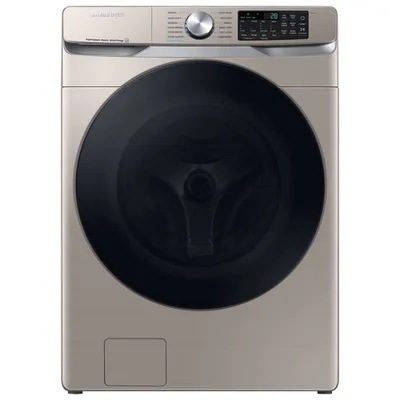 Samsung 5.2 Cu. Ft. High Efficiency Front Load Steam Washer (WF45B6300AC/US) - Champagne