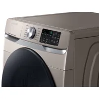 Samsung 5.2 Cu. Ft. High Efficiency Front Load Steam Washer (WF45B6300AC/US) - Champagne