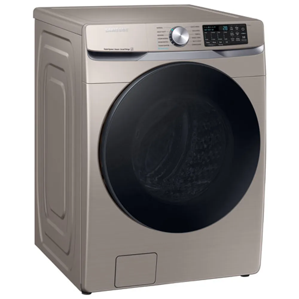 Samsung 5.2 Cu. Ft. High Efficiency Front Load Steam Washer (WF45B6300AC/US) - Champagne