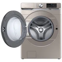 Samsung 5.2 Cu. Ft. High Efficiency Front Load Steam Washer (WF45B6300AC/US) - Champagne