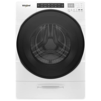 Duo laveuse-sécheuse électrique de 5,2 pi³ de Whirlpool (WFC682CLW) - Blanc