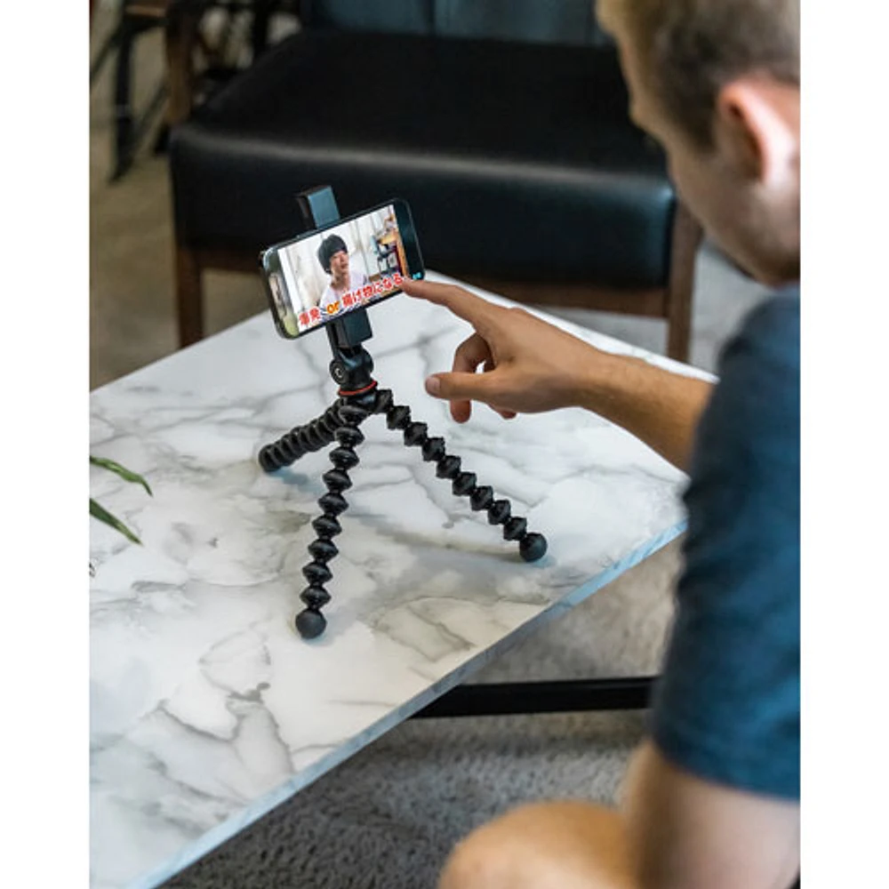 Support GripTight avec MagSafe et trépied Gorillapod 1K de JOBY (JB01753)