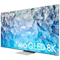 Samsung 75" 8K UHD QLED Tizen Smart TV (QN75QN900BFXZC) - Stainless Steel