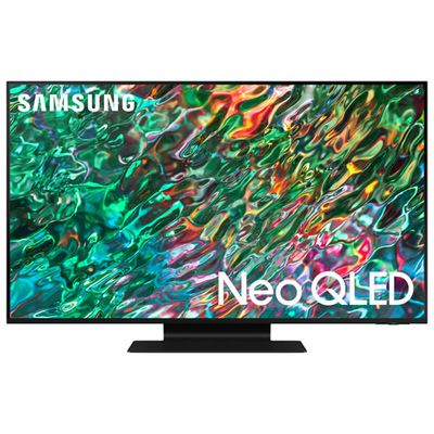 Samsung 43" 4K UHD HDR QLED Tizen Smart TV (QN43QN90BAFXZC) - Titan Black