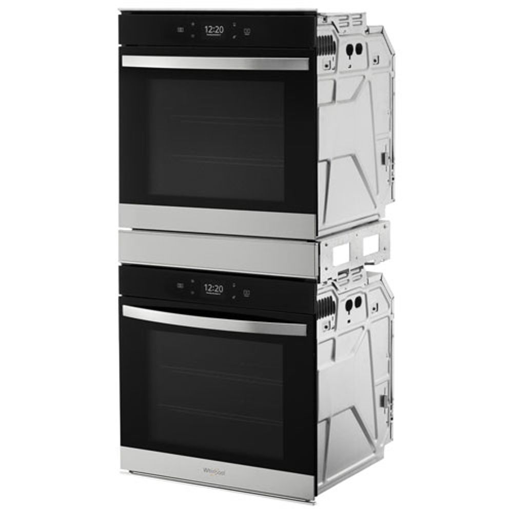 Whirlpool 23" 5.80 Cu. Ft. Double True Convection Electric Wall Oven (WOD52ES4MZ) - Fingerprint Resistant Stainless Steel