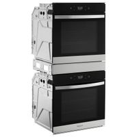 Whirlpool 23" 5.80 Cu. Ft. Double True Convection Electric Wall Oven (WOD52ES4MZ) - Fingerprint Resistant Stainless Steel