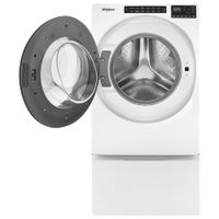 Whirlpool 5.2 Cu. Ft. High Efficiency Front Load Steam Washer (WFW5605MW) - White