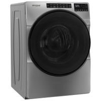 Whirlpool 5.2 Cu. Ft. High Efficiency Front Load Steam Washer (WFW5605MC) - Chrome Shadow