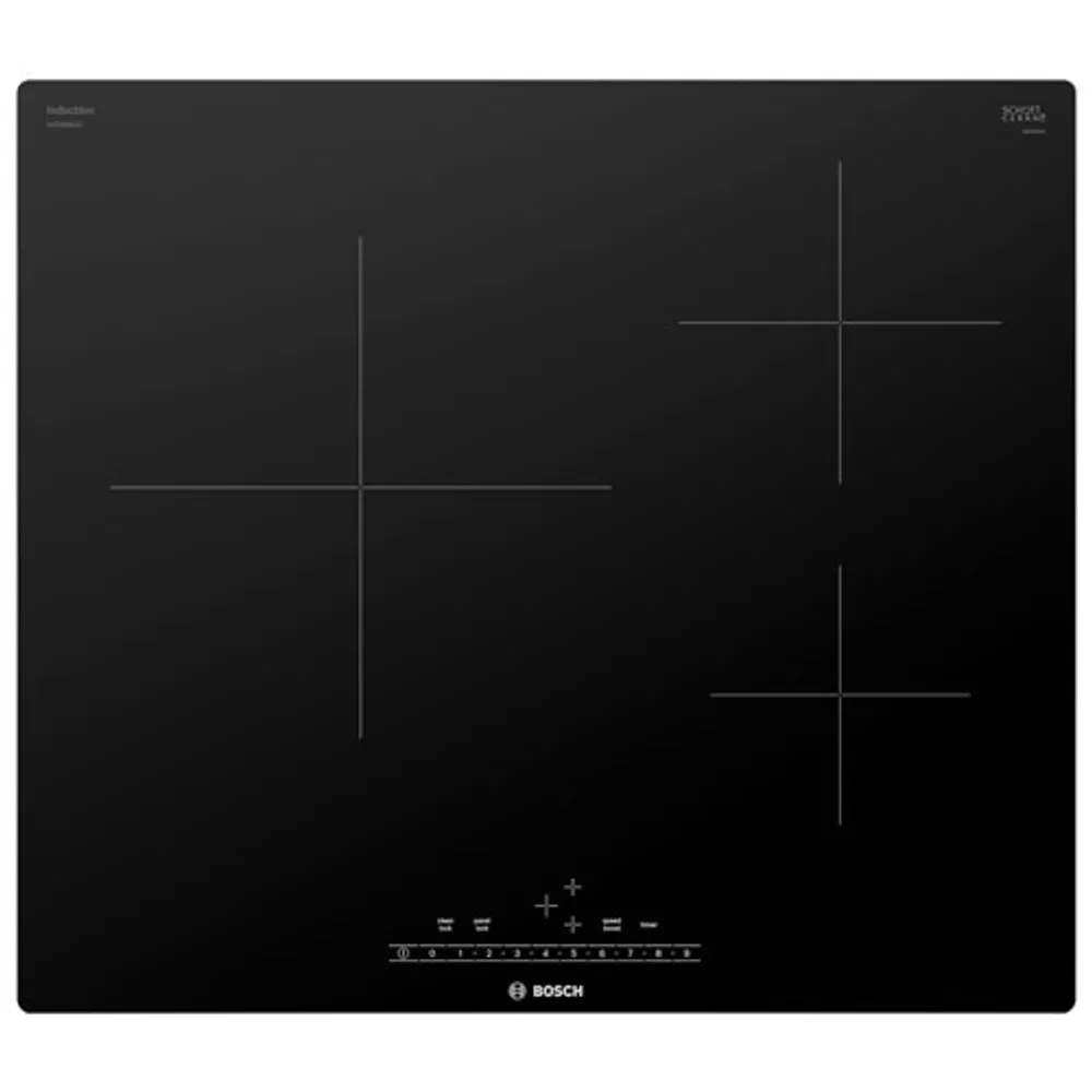 Bosch 24" 4-Element Induction Cooktop (NIT5460UC) - Black