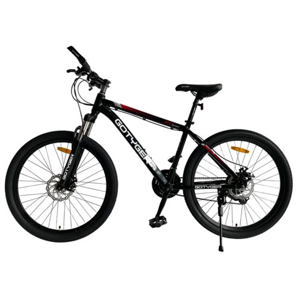 GoTyger 26" 24-Speed Mountain Bike - Black