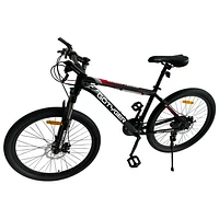 GoTyger 26" 24-Speed Mountain Bike - Black