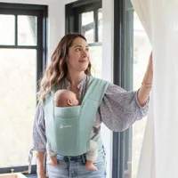 Ergobaby Embrace Front Baby Carrier - Jade Green