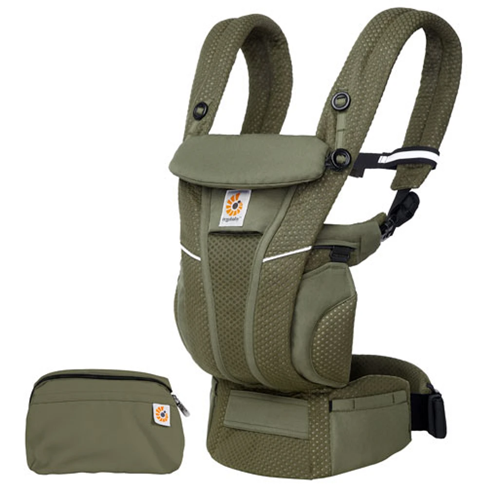 Ergobaby Omni Breeze Four Position Baby Carrier - Olive Green