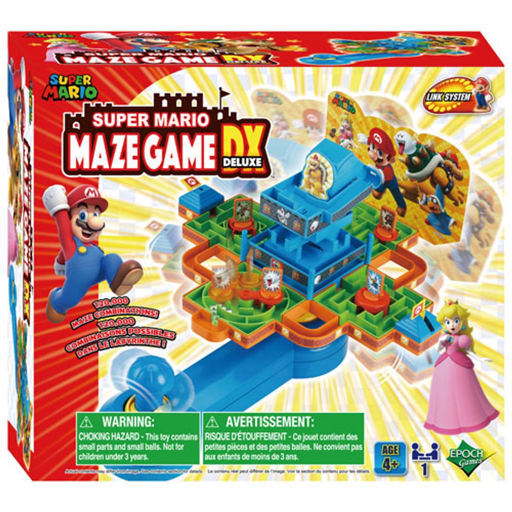 Epoch Super Mario Maze Tabletop Game DX