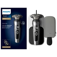 Rasoir à tête rotative pour peau sèche ou humide série 9000 Prestige de Philips (SP9871/13)