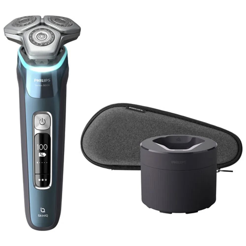 Philips Series 9000 Quick Clean Pod Wet & Dry Rotary Shaver (S9982/50)