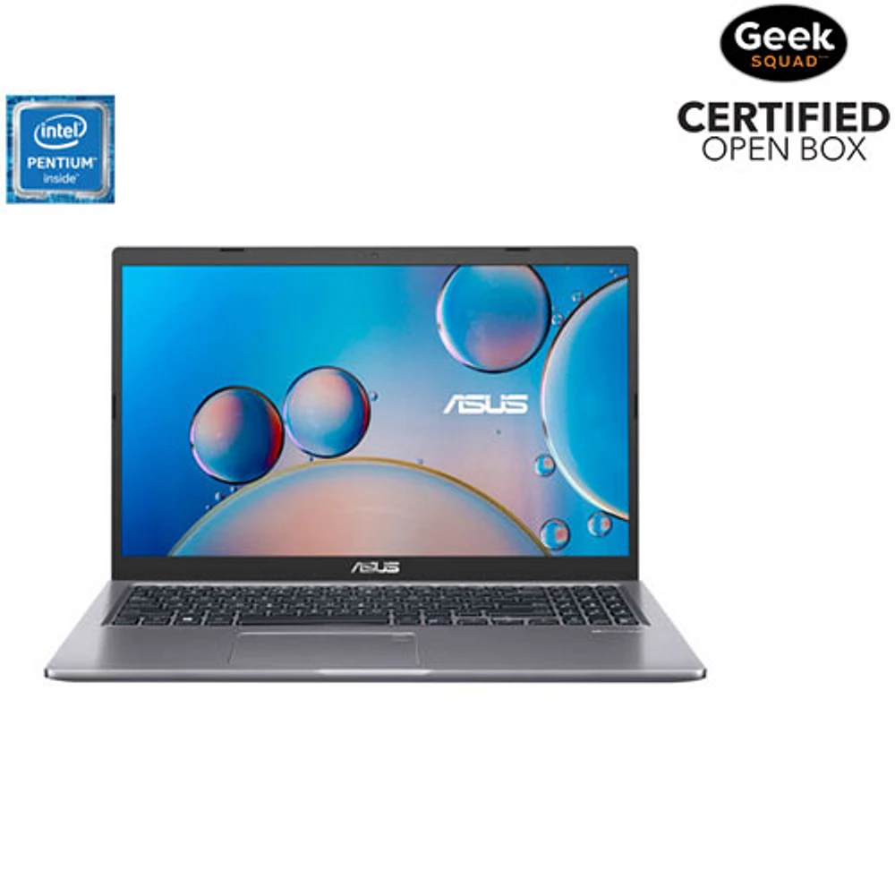 Boîte ouverte - Portable 15,6 VivoBook 15 X515 d'ASUS - Gris (Pentium Silver N5030 Intel/SSD 256 Go/RAM 8 Go/Windows 11)