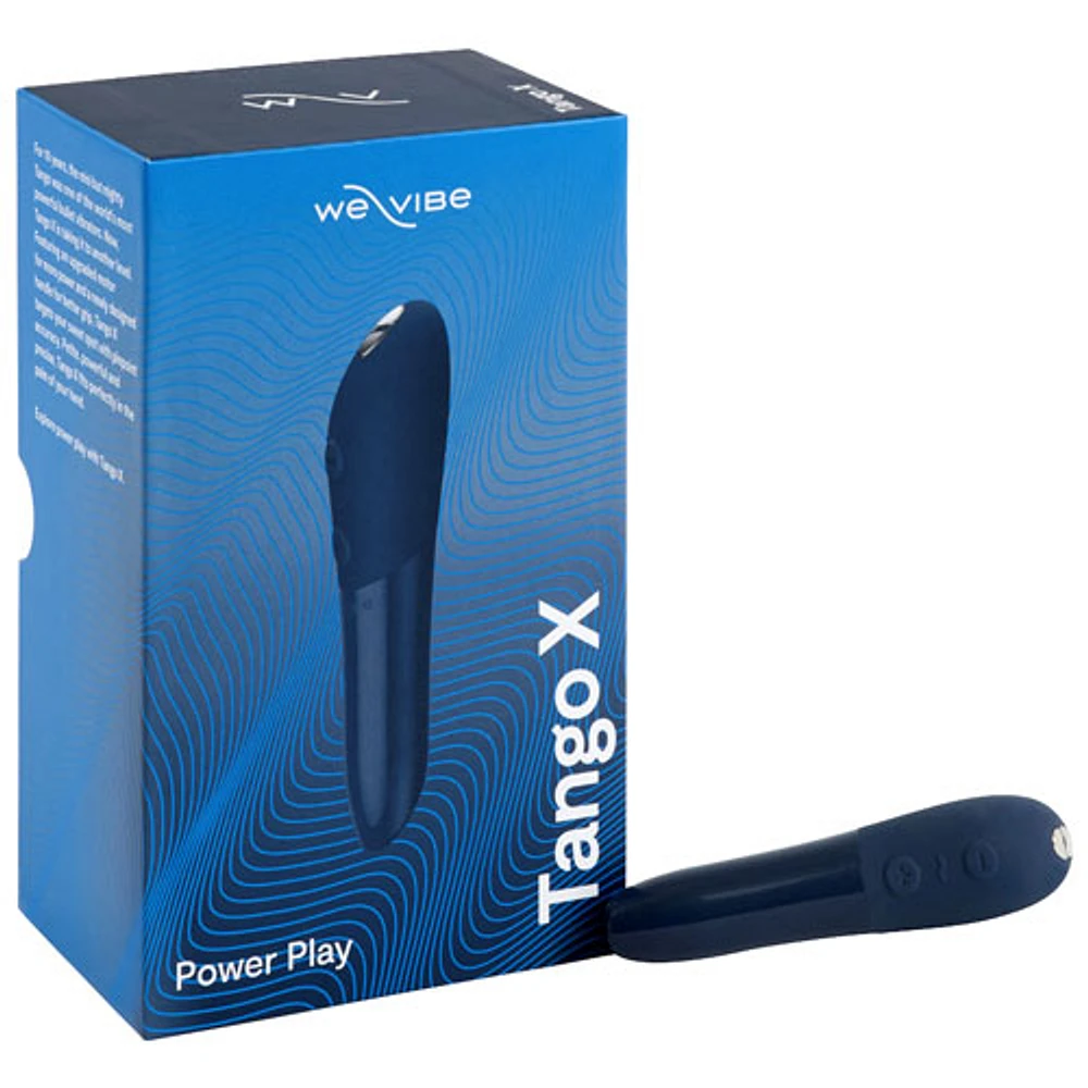 Vibrateur miniature Tango X de We-Vibe - Bleu minuit