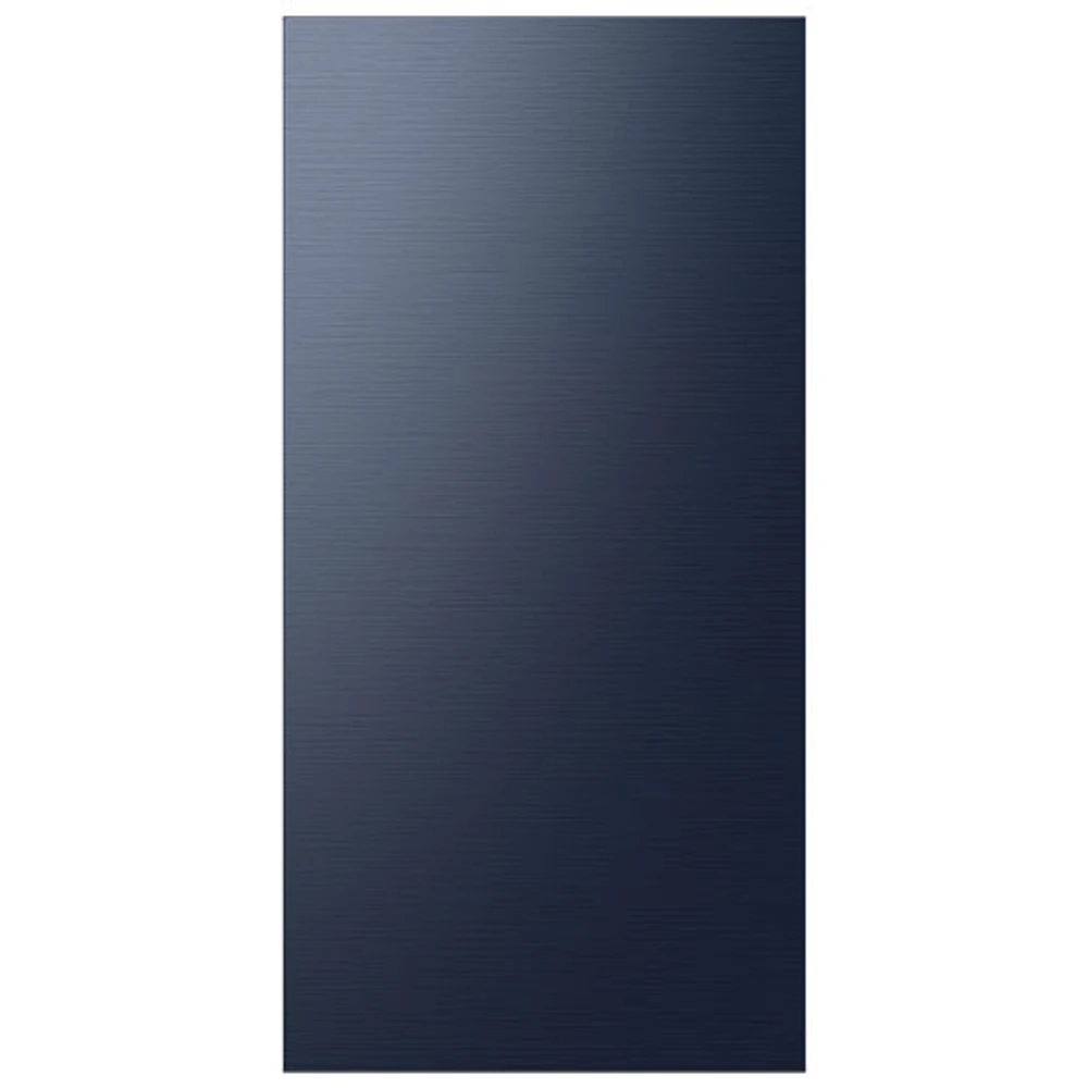 Panneau pour réfrigérateur 4 portes BESPOKE de Samsung - Panneau supérieur - Acier bleu marine