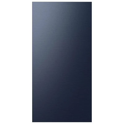 Panneau pour réfrigérateur 4 portes BESPOKE de Samsung - Panneau supérieur - Acier bleu marine