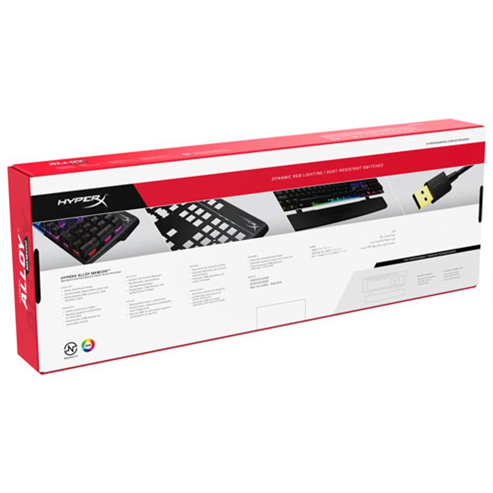 HyperX Alloy MKW100 Backlit Mechanical TTC Red Gaming Keyboard