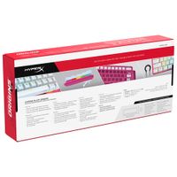 HyperX Alloy Origins 60 Backlit Mechanical Pink Gaming Keyboard - White