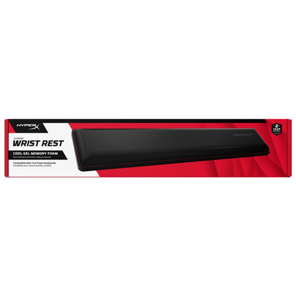 HyperX Cool Gel Memory Foam Wrist Rest - Black