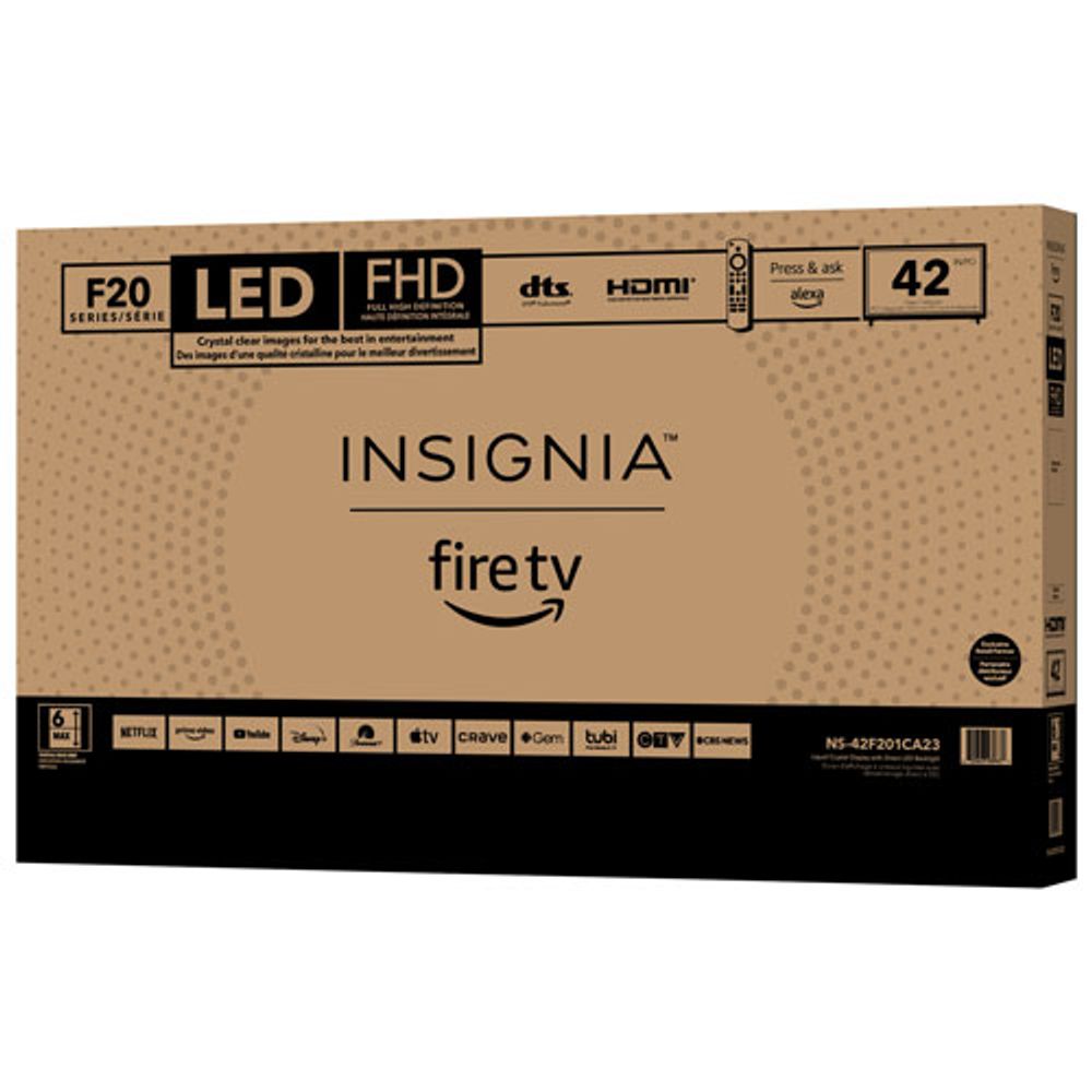 Insignia 42" 1080p LED Smart TV (NS-42F201CA23) - Fire TV Edition - 2022 - Only at Best Buy