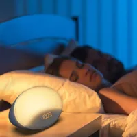 Appareil thérapeutique de sommeil Bluetooth avec chargement USB Zenergy d'iHome - Blanc