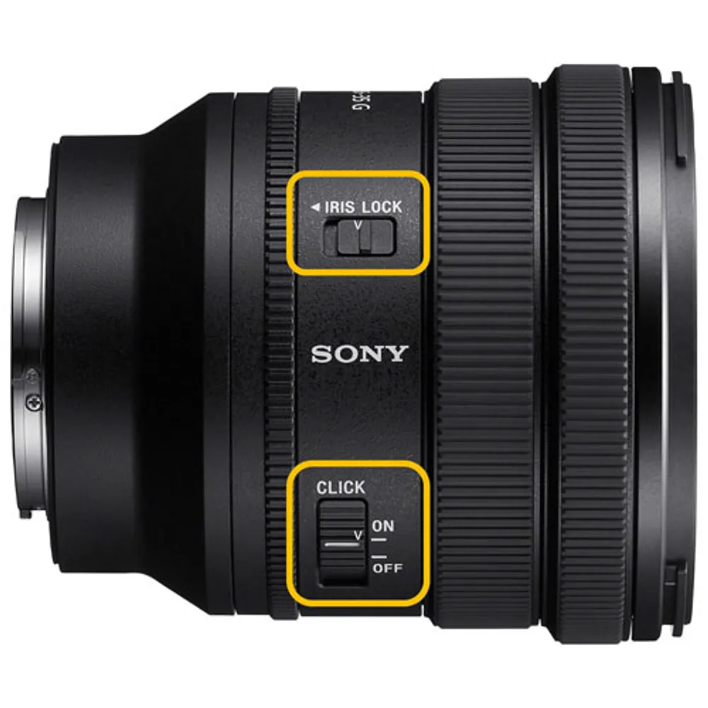 Sony E-Mount FE PZ 16-35mm F4 Full-Frame Constant Aperture Wide Angle Power Zoom G Lens (SELP1635G)