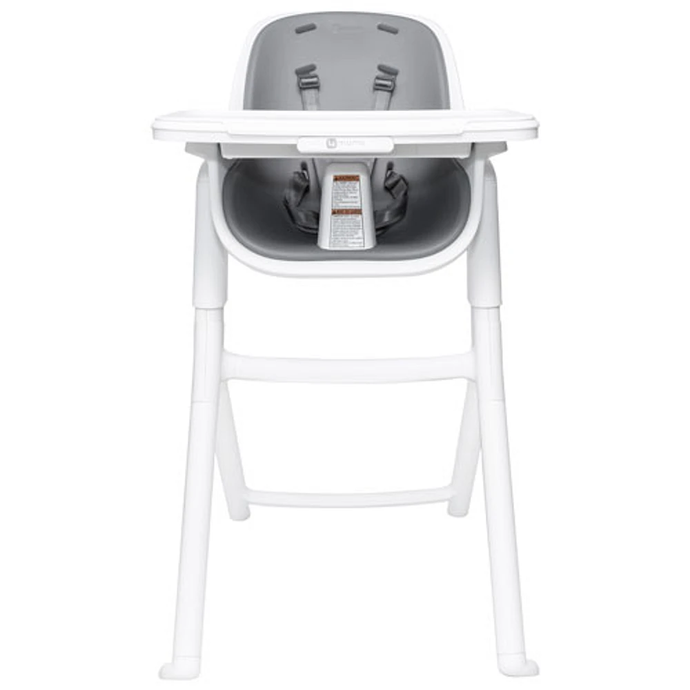 4moms Connect High Chair with Tray - White/Grey