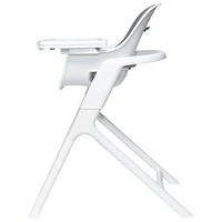 4moms Connect High Chair with Tray - White/Grey