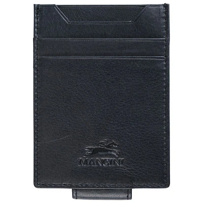 Mancini Bellagio RFID Genuine Leather Money Clip Wallet