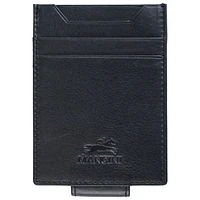 Mancini Bellagio RFID Genuine Leather Money Clip Wallet