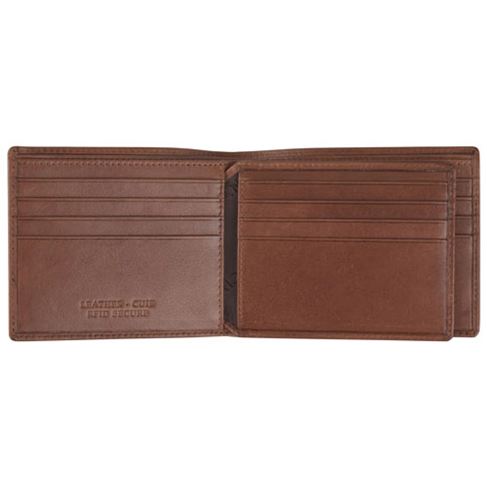 Mancini Bellagio RFID Genuine Leather Bi-fold Wing Wallet