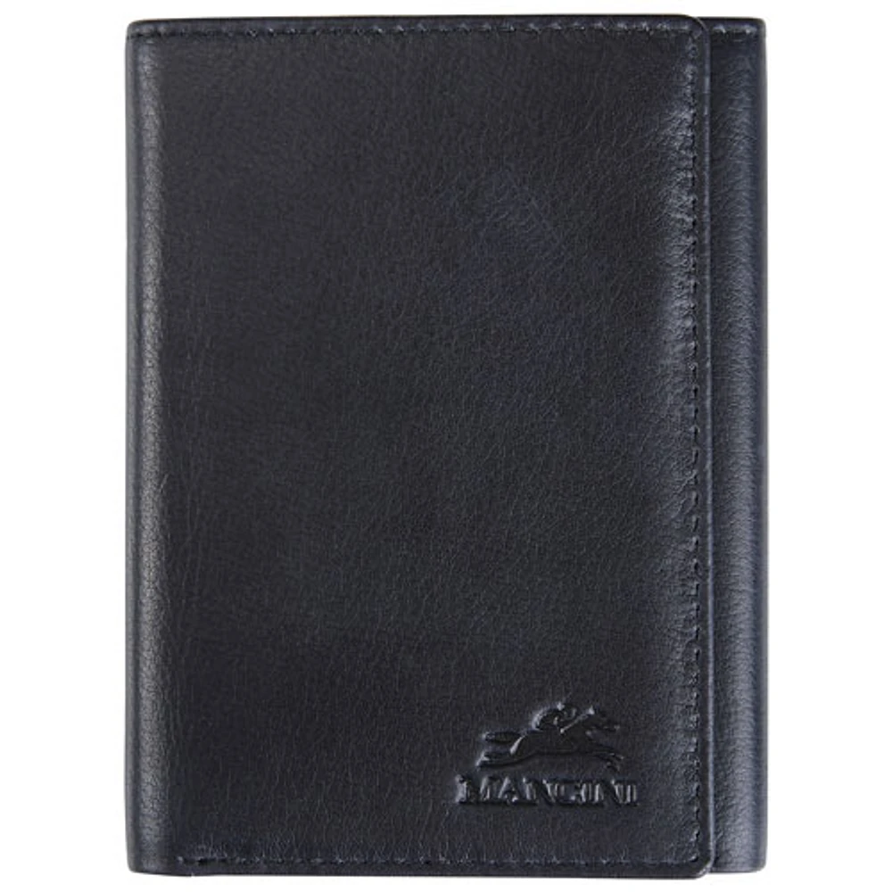 Mancini Bellagio RFID Genuine Leather Tri-fold Wallet