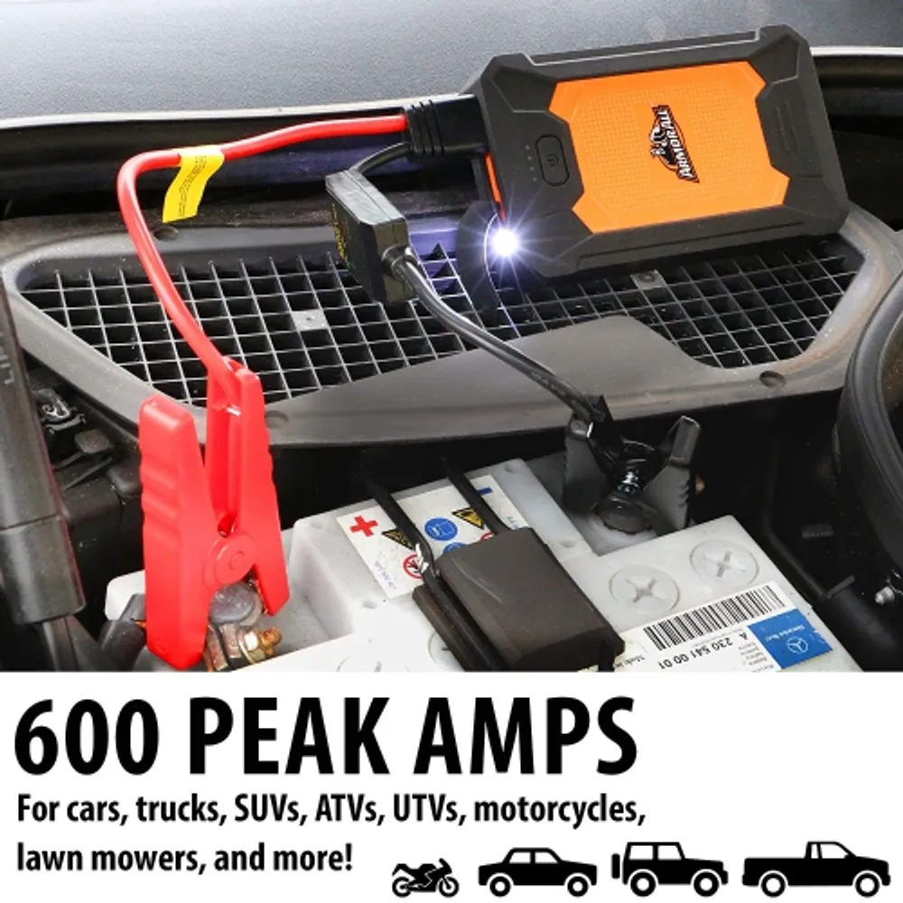 Armor All Emergency Jump Starter Power Bank Kit