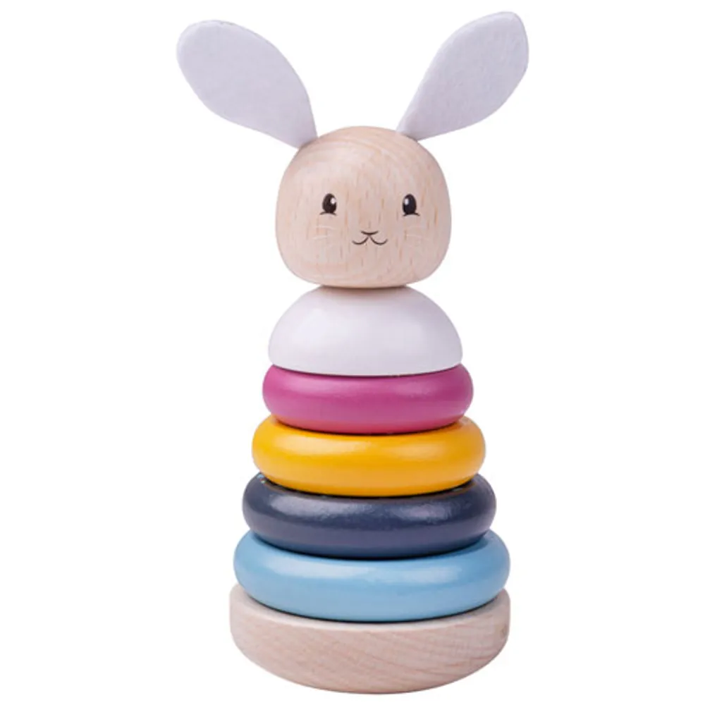 Bigjigs Rabbit Stacking Rings Toy