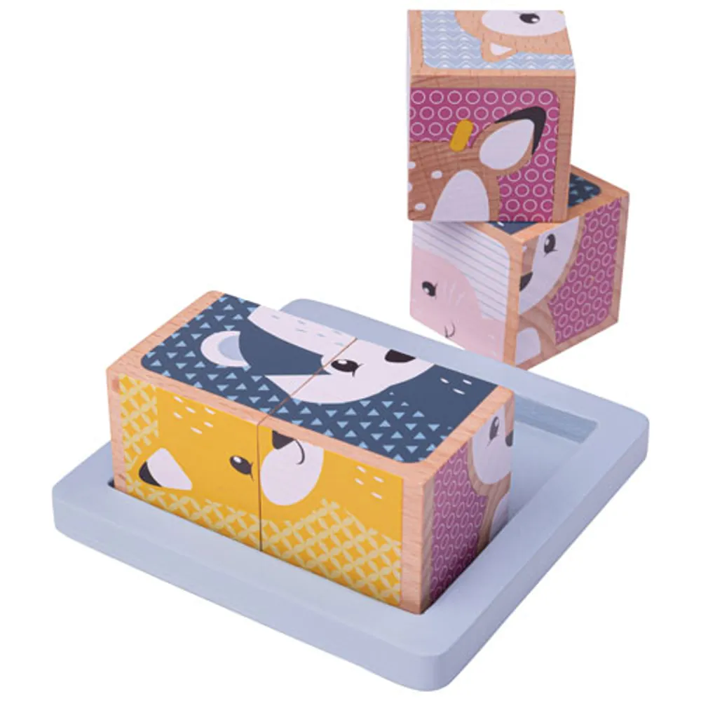 Bigjigs Woodland Cube Puzzle